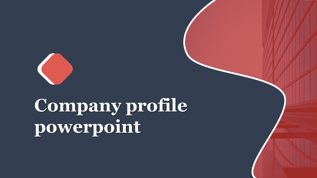 company profile slide template